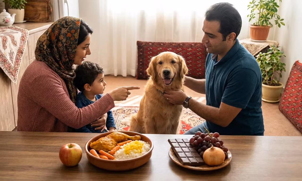 غذاهای مفید و مضر برای سگها