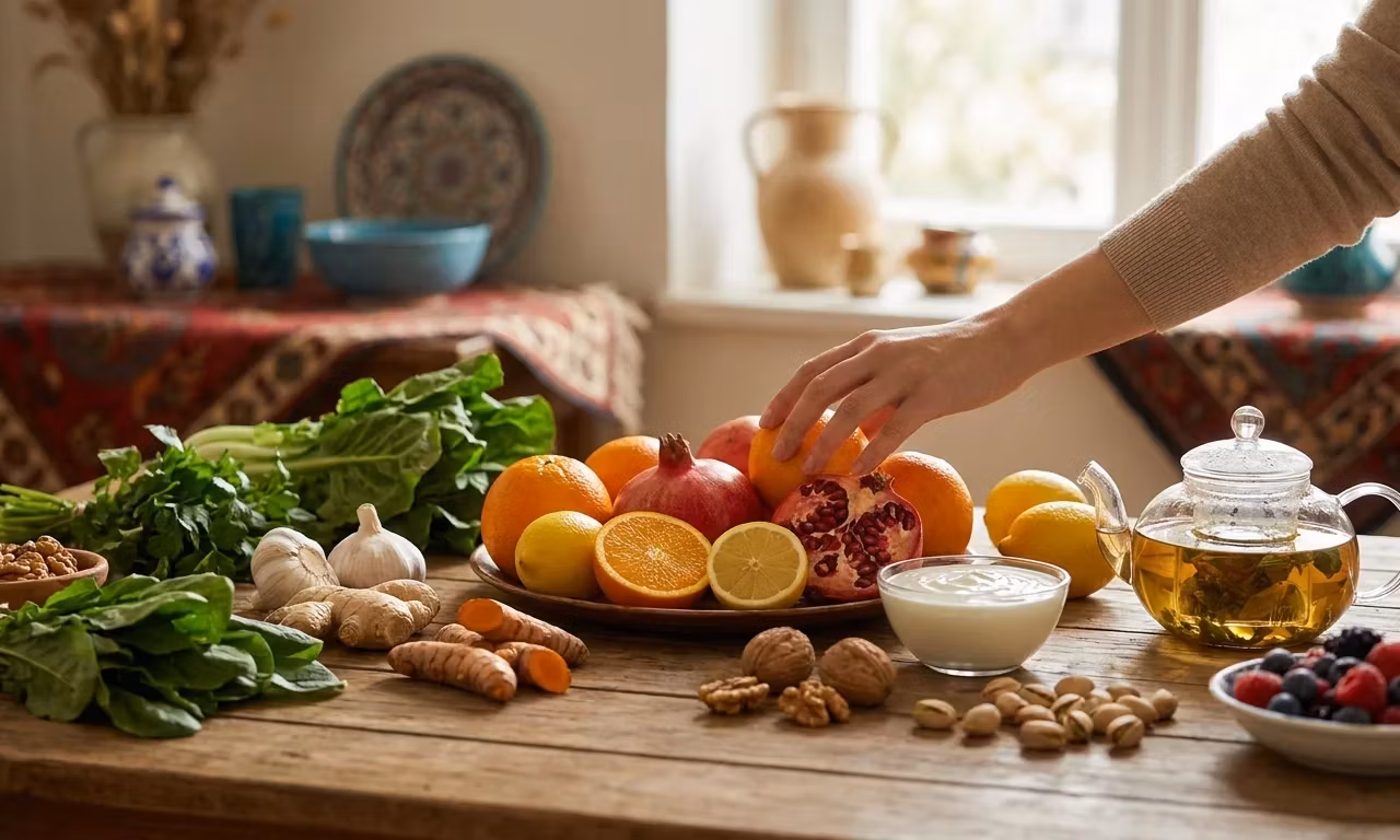 برای تقویت سیستم ایمنی چه بخوریم؟