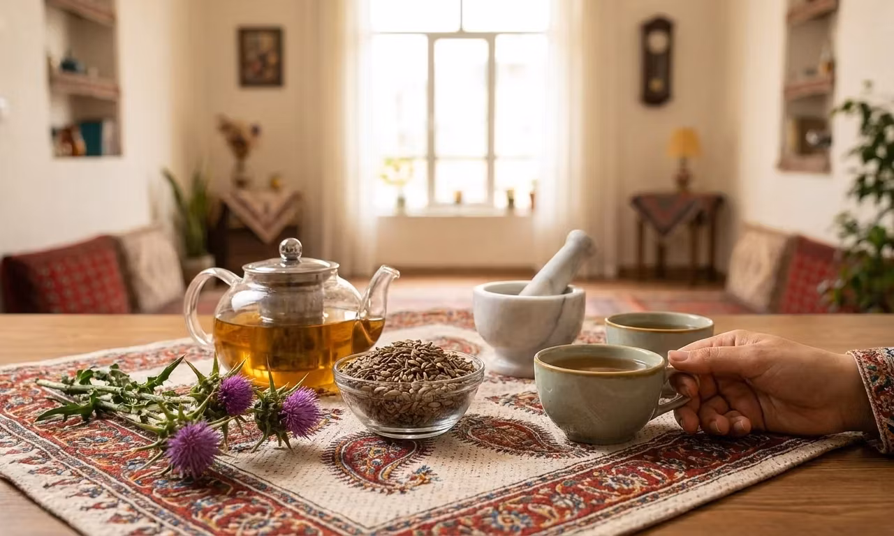 خار مریم ،گیاهی پر کاربرد برای سلامت کبد و بدن