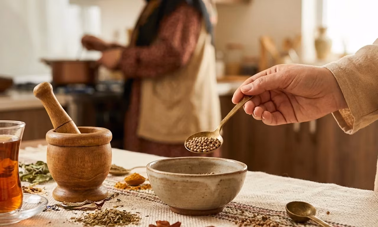تخم گشنیز دانهای کوچیک با فواید قابل توجه
