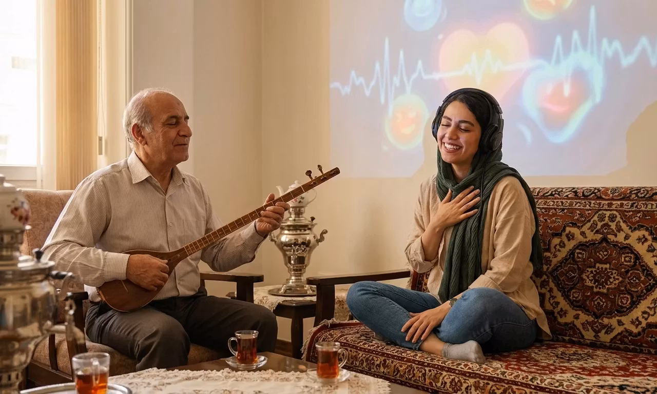 تاثیر موسیقی روی مغز و احساس انسان