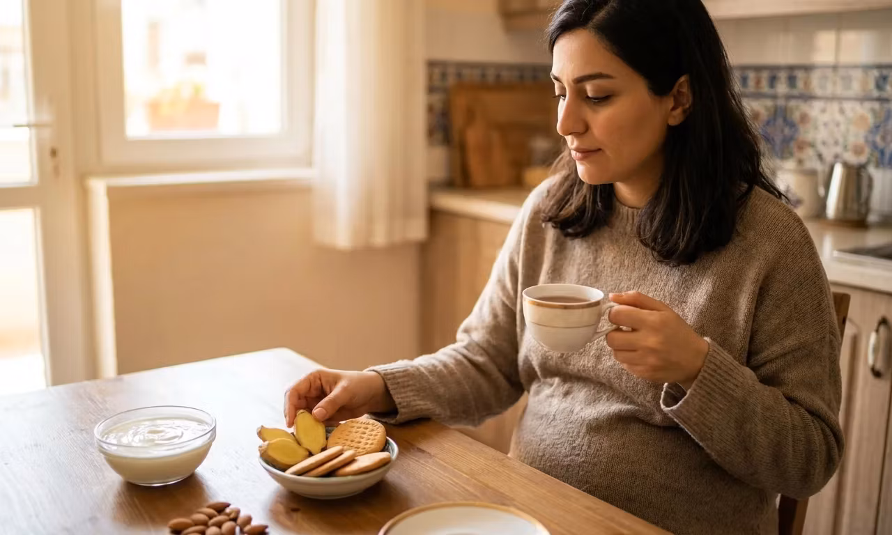 برای تهوع در بارداری چی بخوریم؟