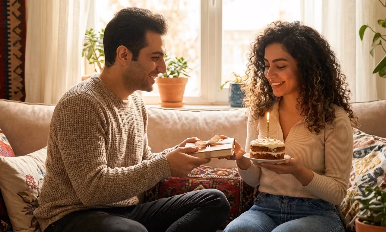 100 متن تبریک تولد عاشقانه برای همسر 1405