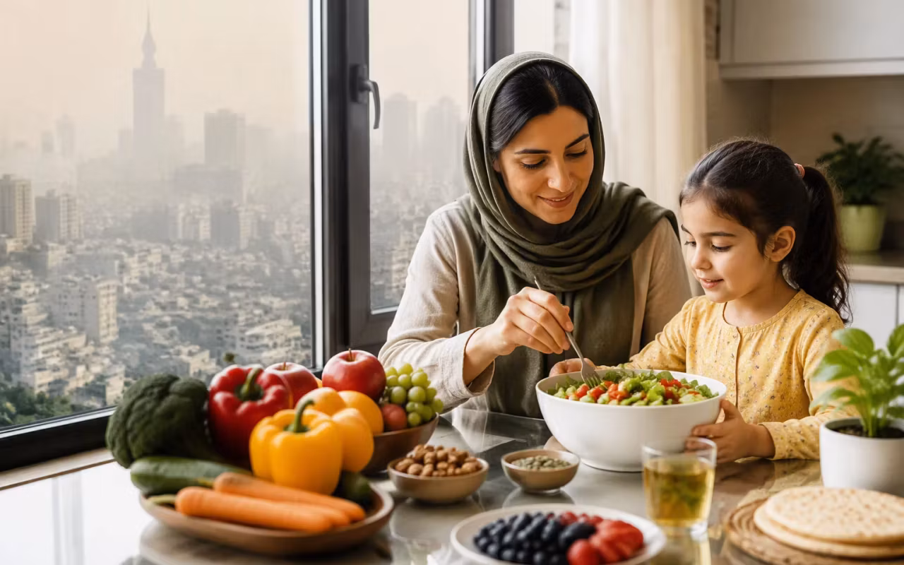 در آلودگی هوا چه بخوریم؟ تغذیه سالم در هوای آلوده
