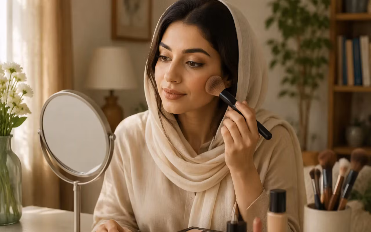 آموزش میکاپ صورت