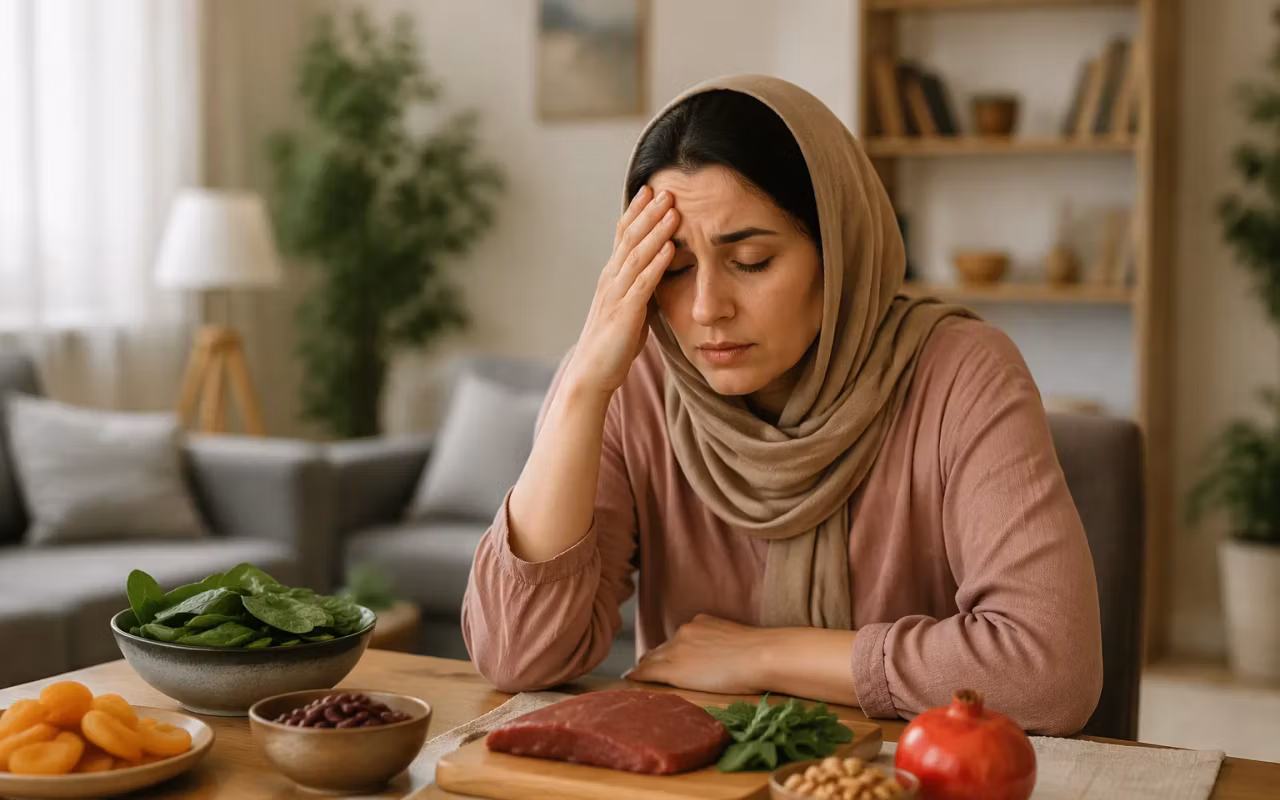 اولین علائم کمبود آهن چیست؟
