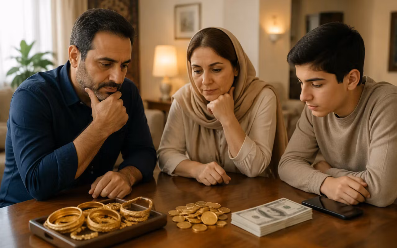 قیمت طلا و دلار