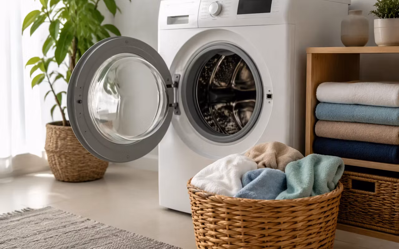 آیا باز گذاشتن درب لباسشویی از ایجاد بوی بد جلوگیری می‌کند؟