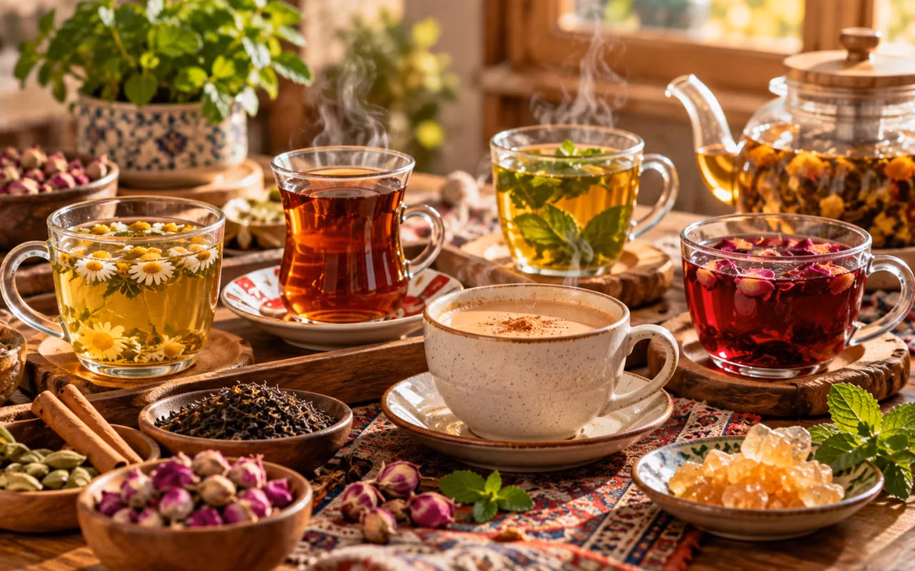 خواص و روش تهیه چای سبز