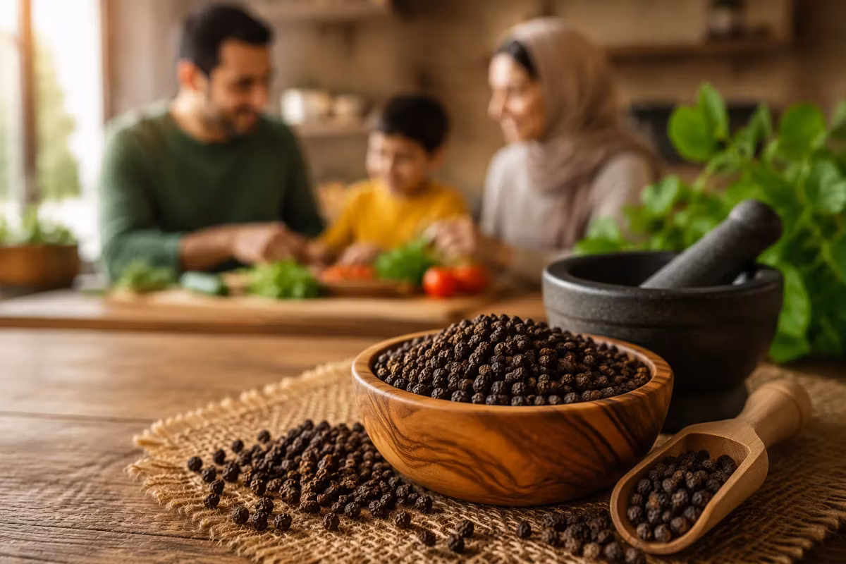 فلفل سیاه چیست؟ خواص، مضرات و بهترین روش مصرف