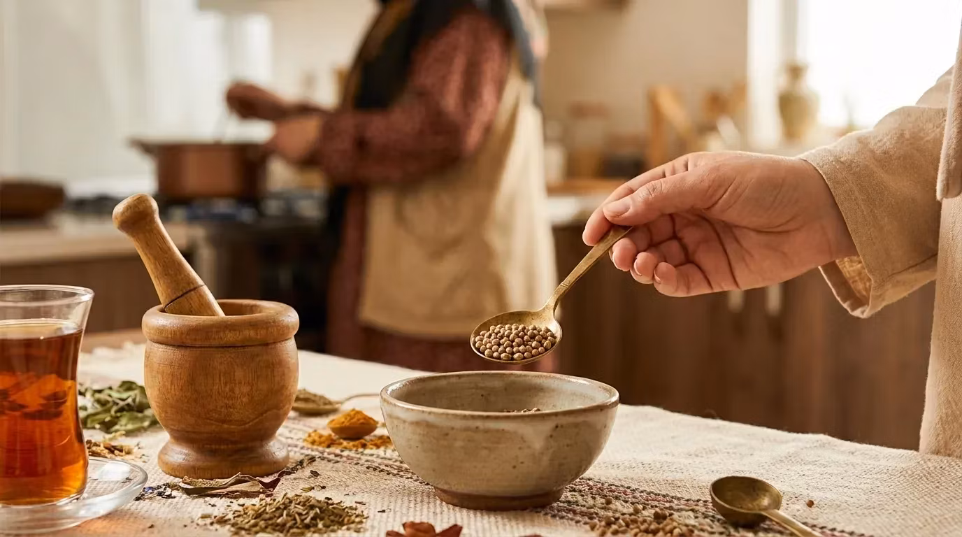 تخم گشنیز دانهای کوچیک با فواید قابل توجه