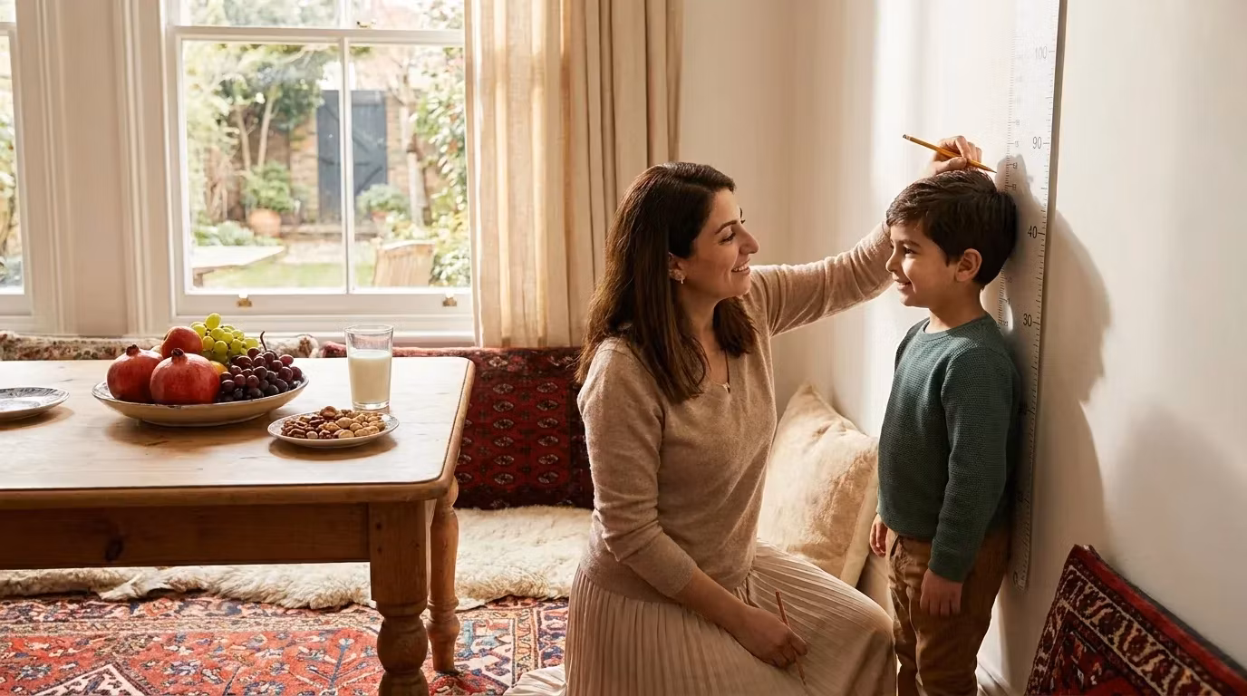 تغذیه مناسب برای افزایش قد کودک
