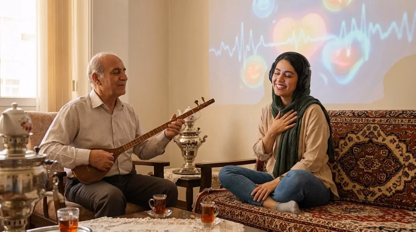 تاثیر موسیقی روی مغز و احساس انسان